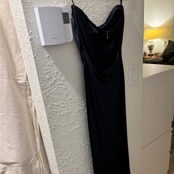 Bec + Bridge Navy Moon Dance Strapless Dress - Picture 3 of 6